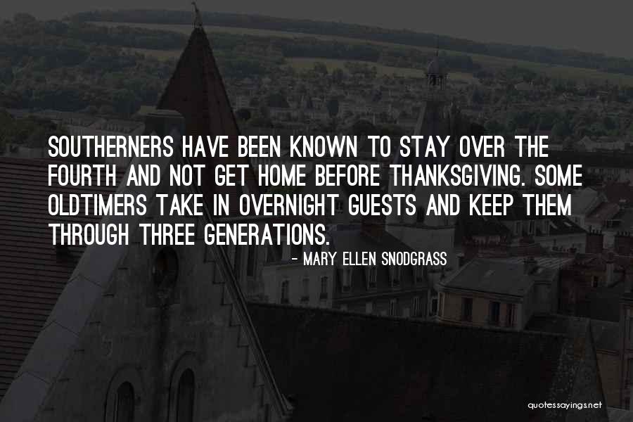 Mary Ellen Quotes By Mary Ellen Snodgrass