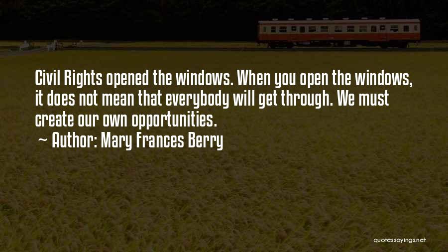 Mary Frances Berry Quotes 2182339