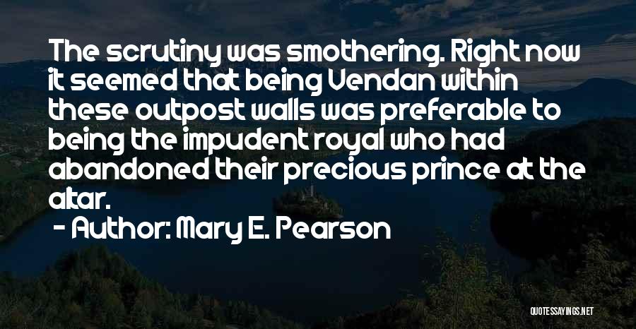 Mary From Precious Quotes By Mary E. Pearson