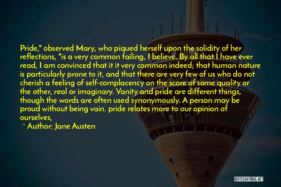 Mary In Pride And Prejudice Quotes By Jane Austen