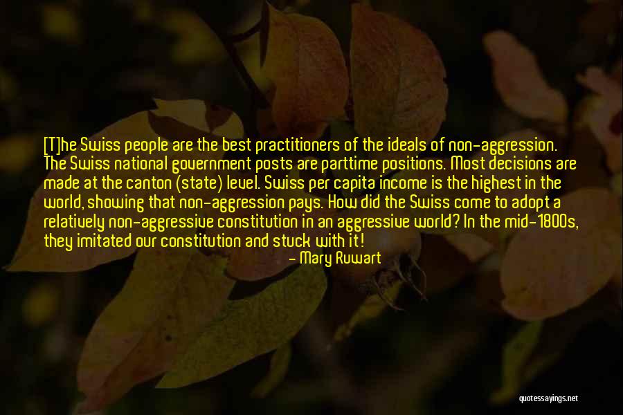 Mary J Ruwart Quotes By Mary Ruwart