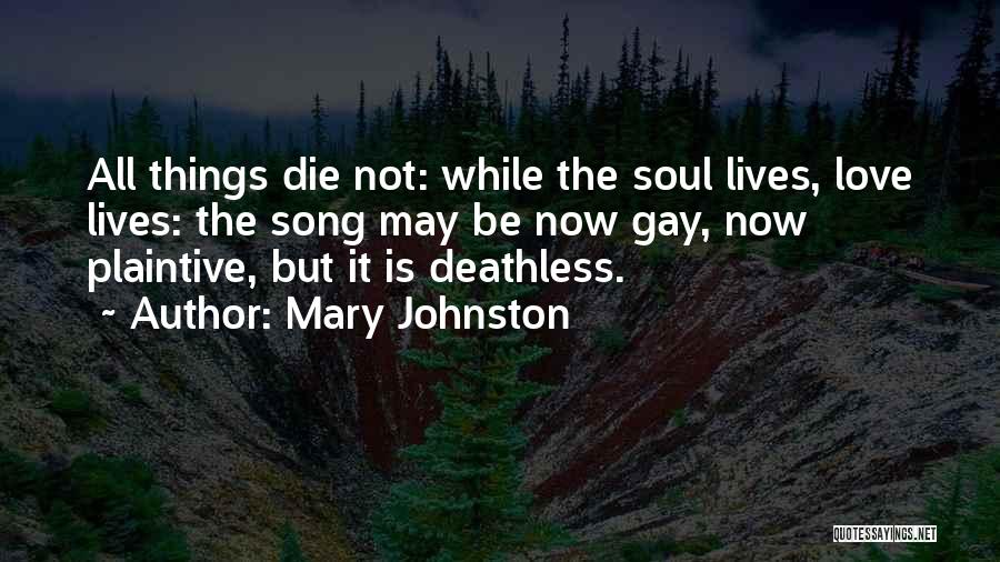 Mary Johnston Quotes 483482 Mary Johnston Quotes 483482