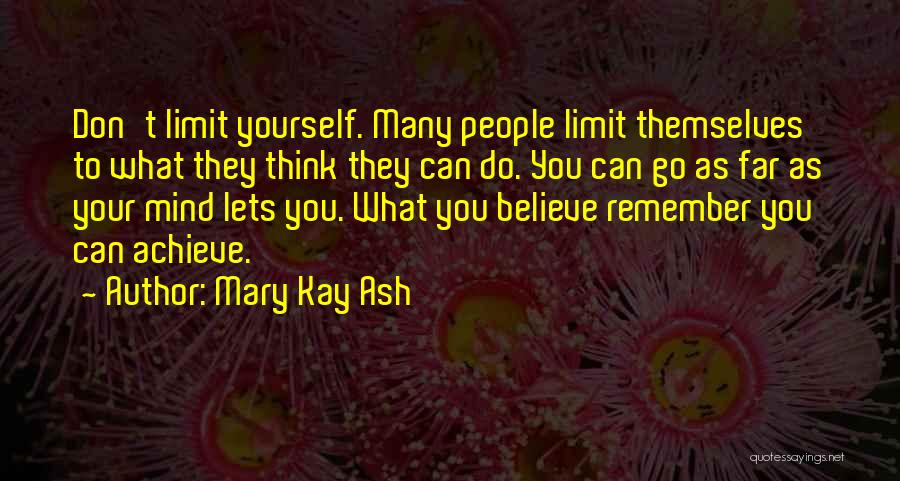 Mary Kay Ash Quotes 267005