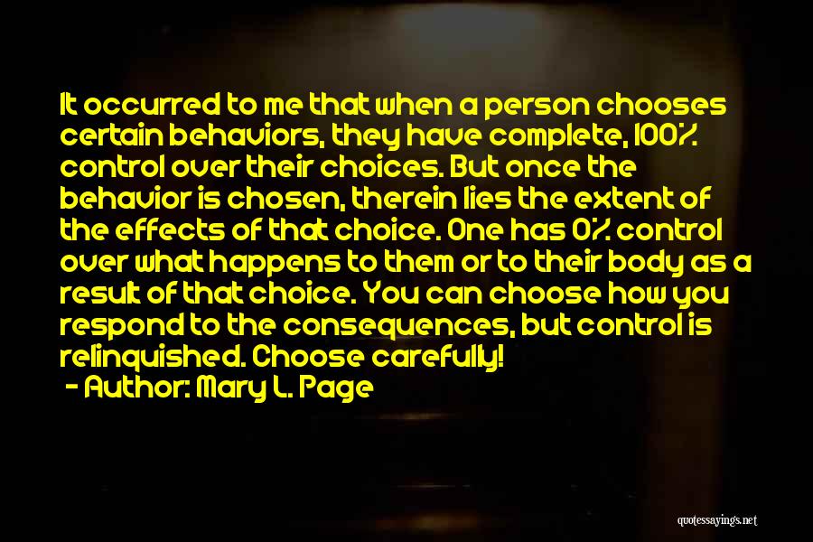 Mary L. Page Quotes 87214