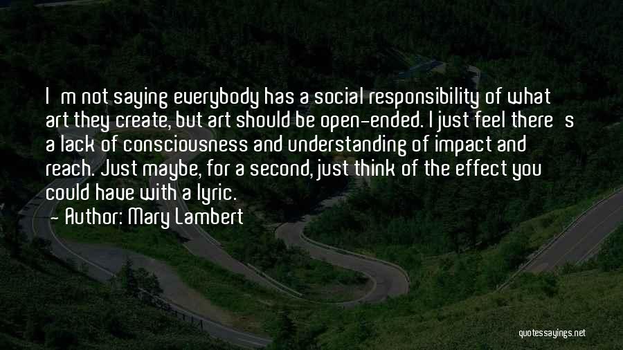 Mary Lambert Quotes 1320716