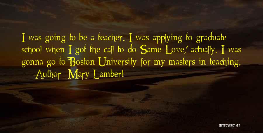 Mary Lambert Quotes 1710033