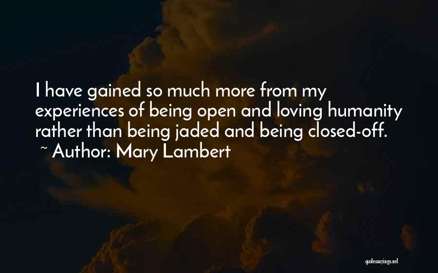 Mary Lambert Quotes 207712