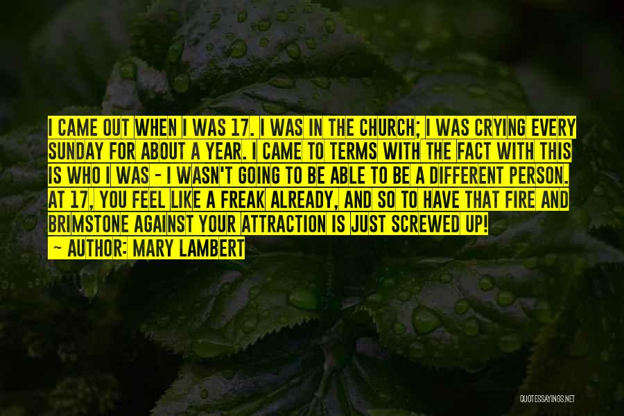 Mary Lambert Quotes 459633