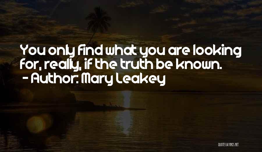 Mary Leakey Quotes 300969