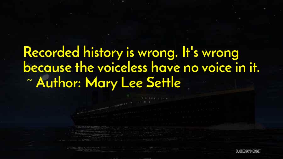 Mary Lee Settle Quotes 339700