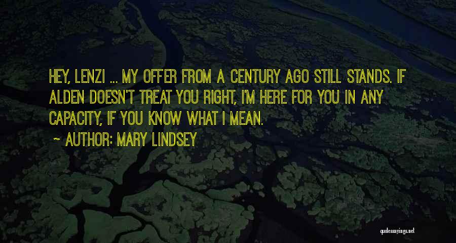 Mary Lindsey Quotes 317475