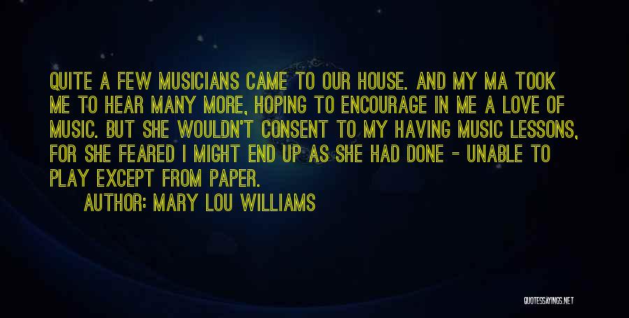 Mary Lou Williams Quotes 1789566