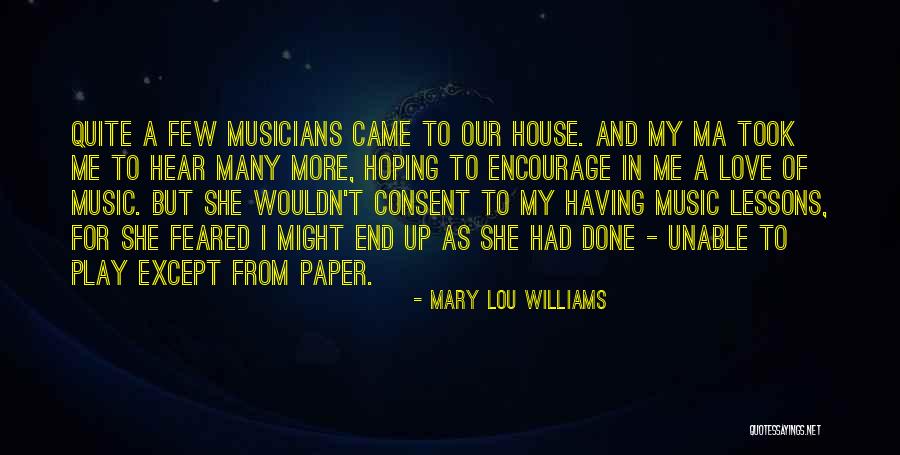 Mary Lou Williams Quotes 1789566