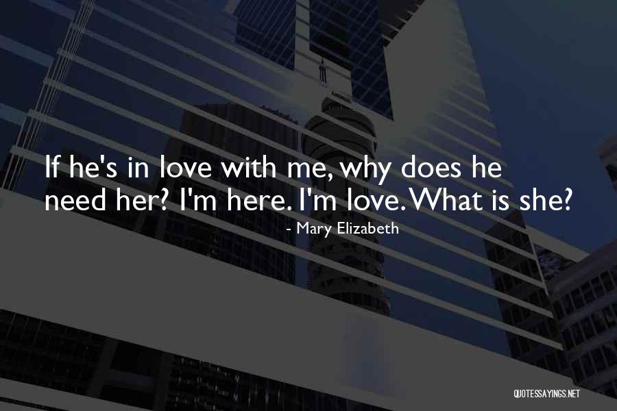 Mary Love Quotes By Mary Elizabeth Mary Love Quotes By Mary Elizabeth