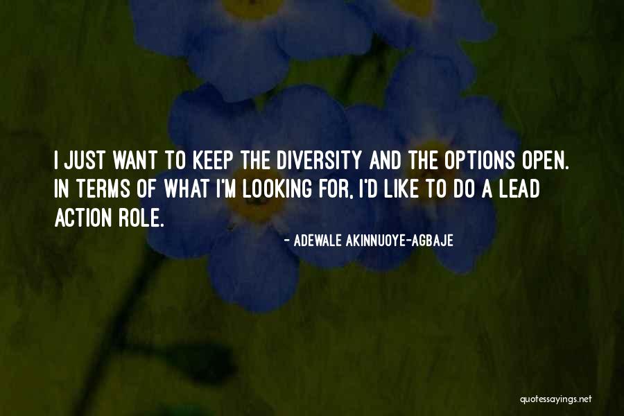 Mary Lucy Cartwright Quotes By Adewale Akinnuoye-Agbaje Mary Lucy Cartwright Quotes By Adewale Akinnuoye-Agbaje