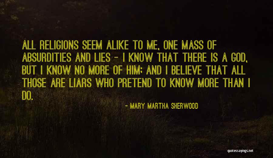 Mary Martha Quotes By Mary Martha Sherwood Mary Martha Quotes By Mary Martha Sherwood