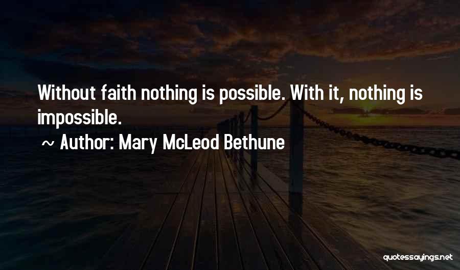 Mary McLeod Bethune Quotes 1113112