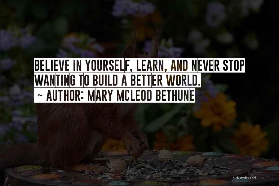 Mary McLeod Bethune Quotes 921946