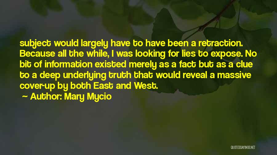 Mary Mycio Quotes 878908