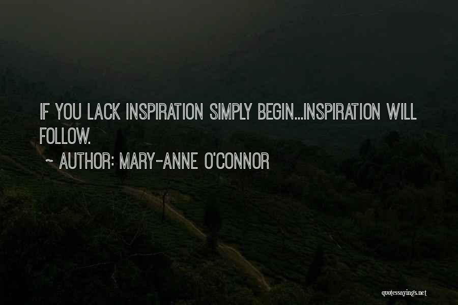 Mary O'connor Quotes By Mary-Anne O'Connor