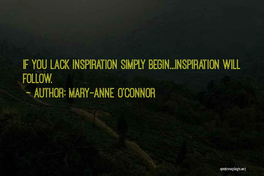 Mary O'rourke Quotes By Mary-Anne O'Connor