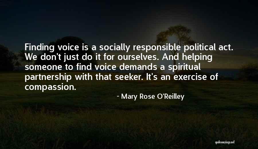 Mary Rose O'Reilley Quotes 1155553