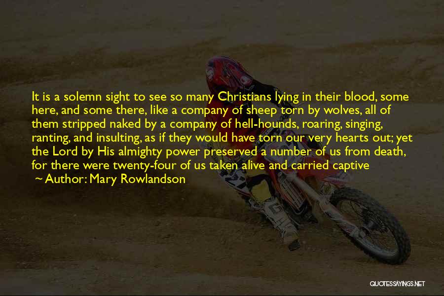 Mary Rowlandson Quotes 1780983