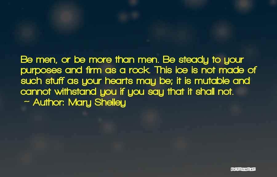 Mary Shelley Frankenstein Quotes By Mary Shelley