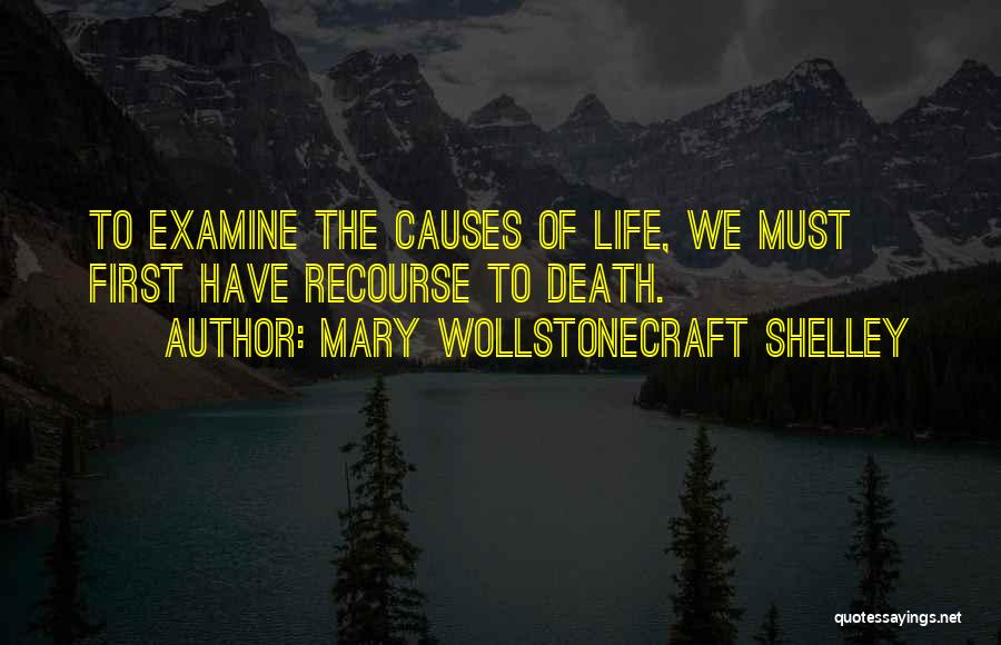 Mary Shelley's Life Quotes By Mary Wollstonecraft Shelley