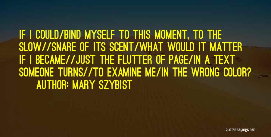 Mary Szybist Quotes 708767
