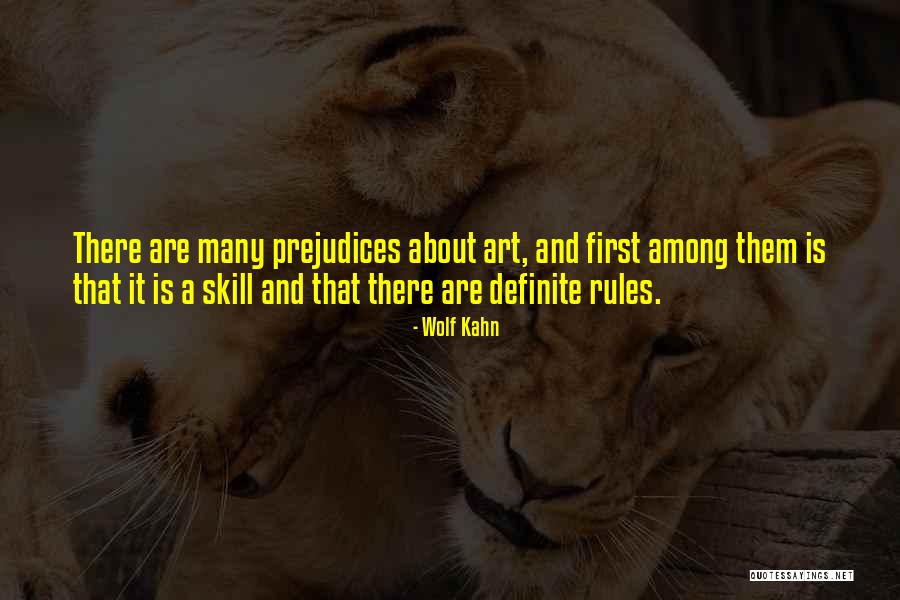 Mary Teresa Kumar Quotes By Wolf Kahn