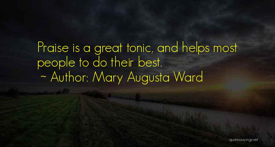 Mary Ward Quotes By Mary Augusta Ward