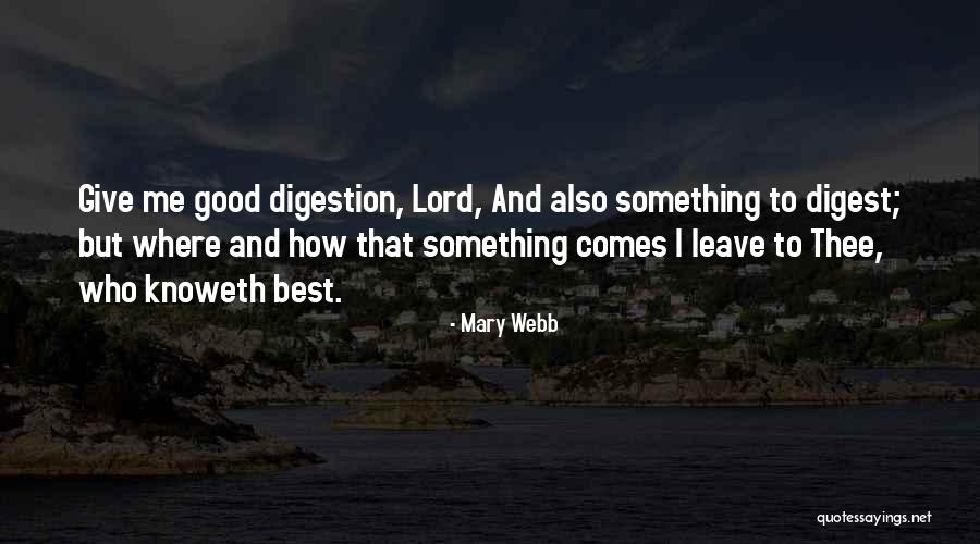 Mary Webb Quotes 175705