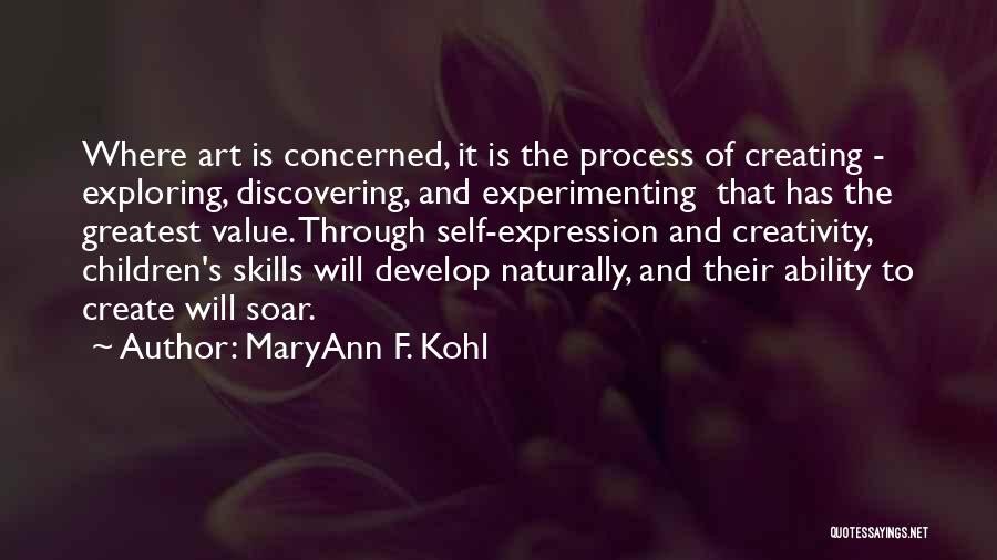 MaryAnn F. Kohl Quotes 1977763