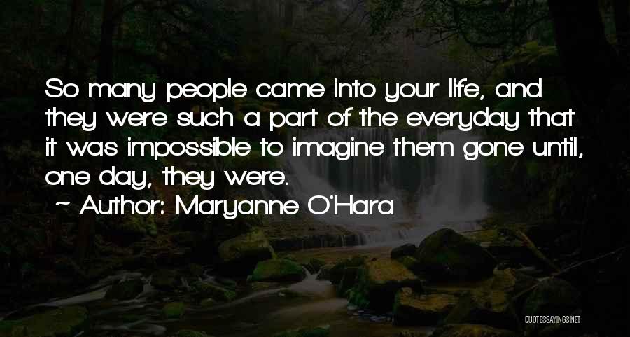 Maryanne O'Hara Quotes 1919501