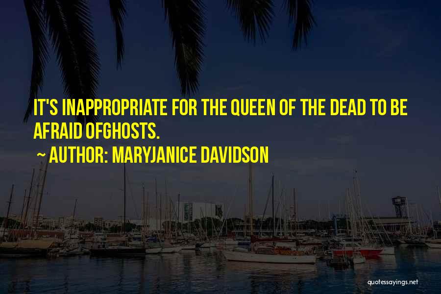 MaryJanice Davidson Quotes 1710419