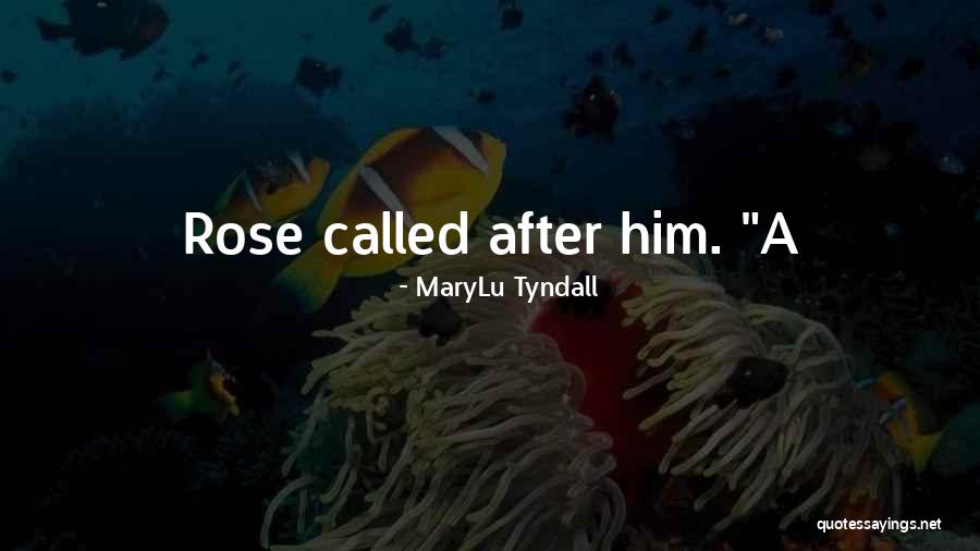 MaryLu Tyndall Quotes 1116775