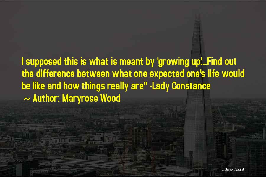 Maryrose Wood Quotes 103128
