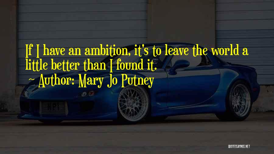 Mary's Quotes By Mary Jo Putney