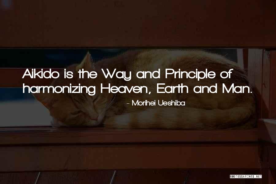 Marzolf Company Quotes By Morihei Ueshiba Marzolf Company Quotes By Morihei Ueshiba