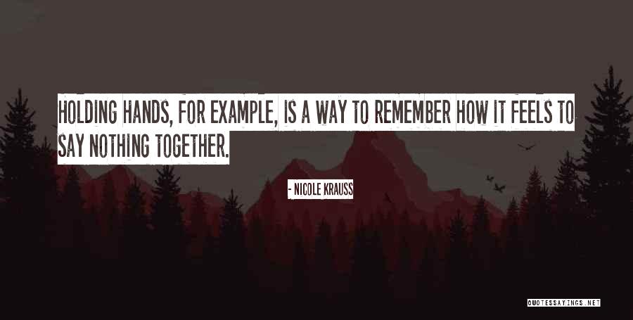 Mas Tierra Cali Quotes By Nicole Krauss Mas Tierra Cali Quotes By Nicole Krauss