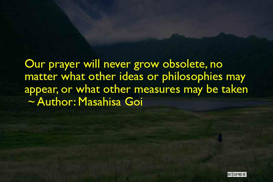 Masahisa Goi Quotes 1291077