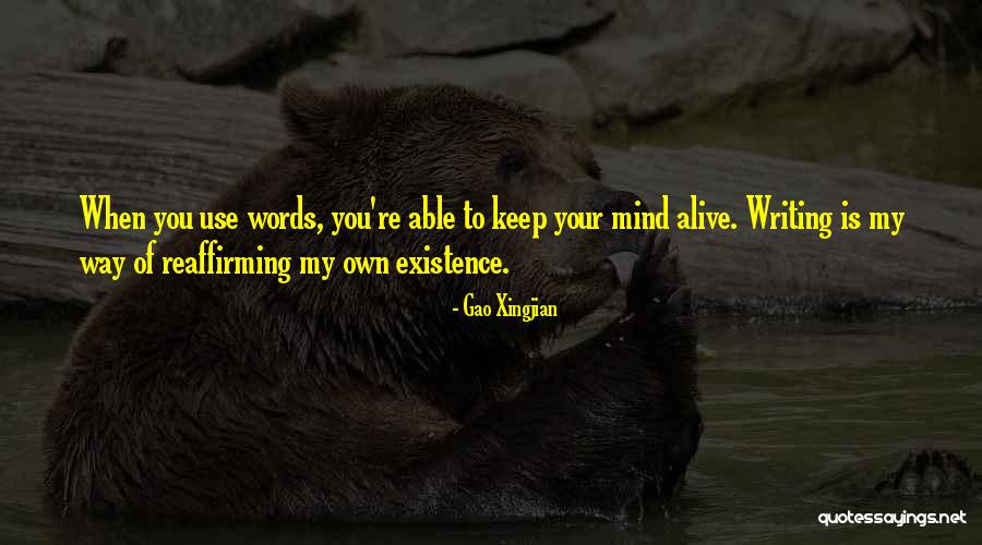 Masalskas Quotes By Gao Xingjian Masalskas Quotes By Gao Xingjian