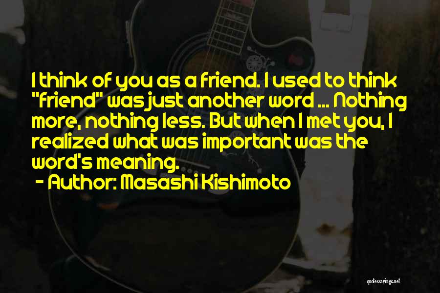 Masashi Kishimoto Quotes 200380