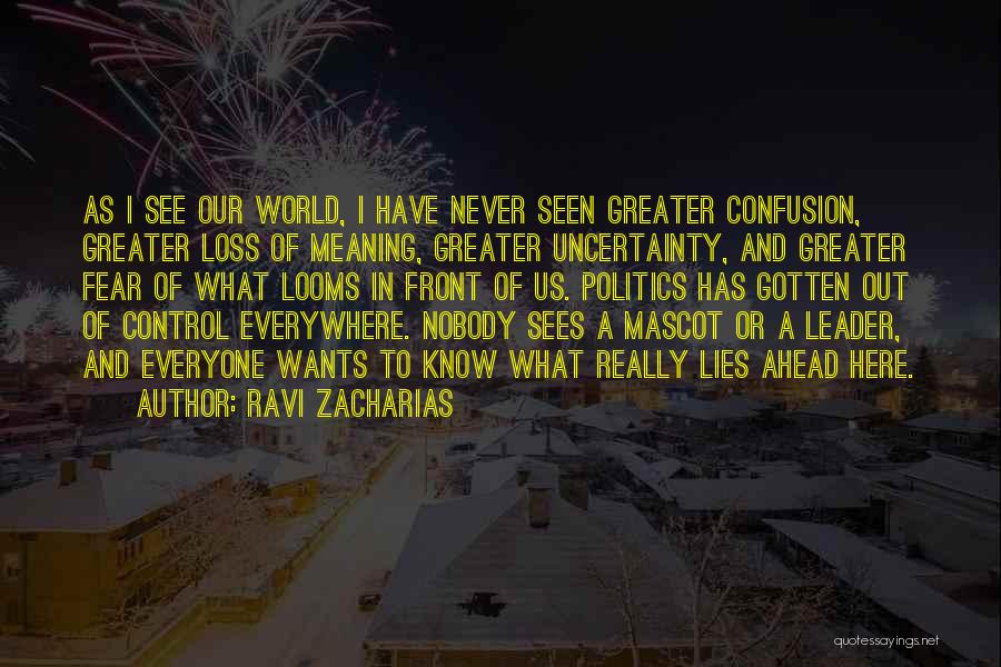 Mascot Quotes By Ravi Zacharias