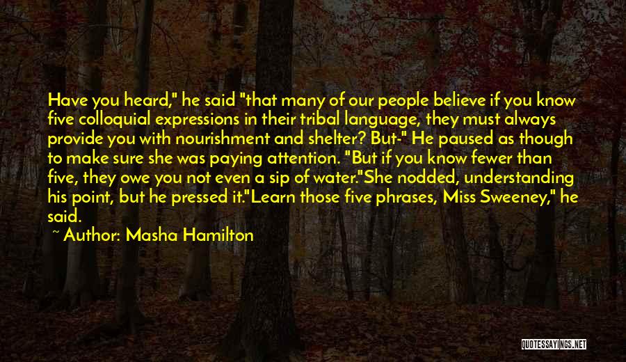 Masha Hamilton Quotes 229520