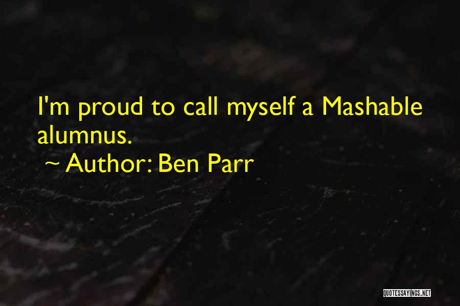 Mashable Quotes By Ben Parr