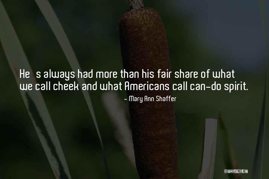 Mashuka Quotes By Mary Ann Shaffer Mashuka Quotes By Mary Ann Shaffer