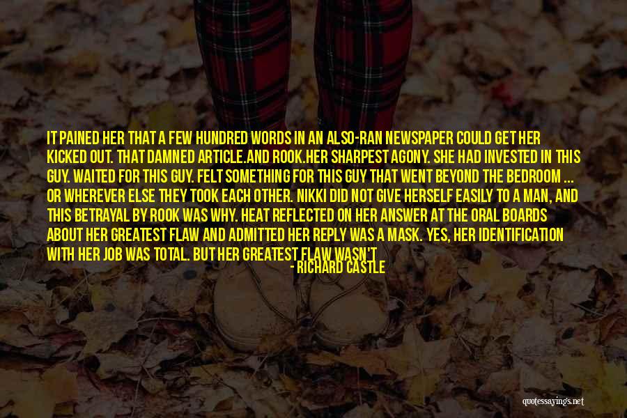 Mask Man Quotes By Richard Castle Mask Man Quotes By Richard Castle