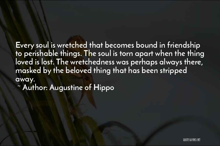 Masked Quotes By Augustine Of Hippo